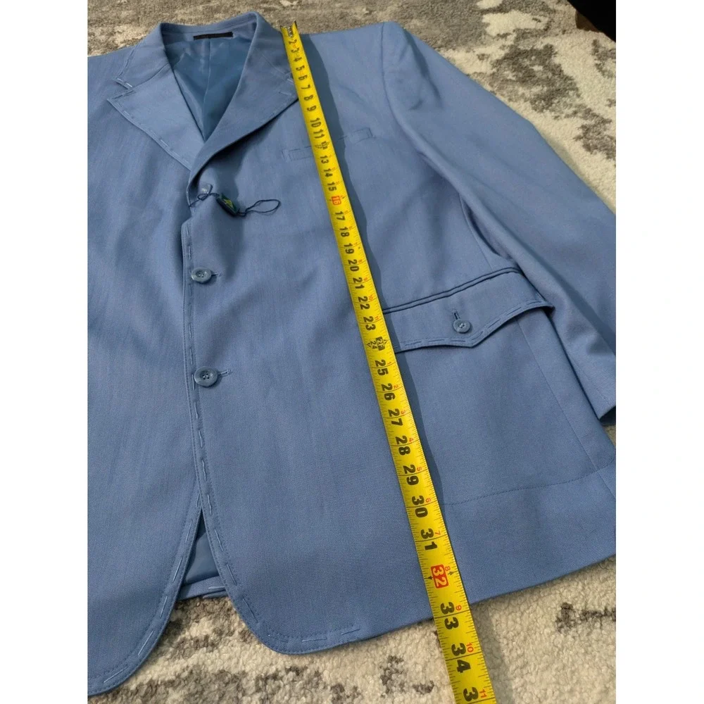NWT Blue Martini Blazer Mens 48R Thick Stitch Preppy Country Club‎